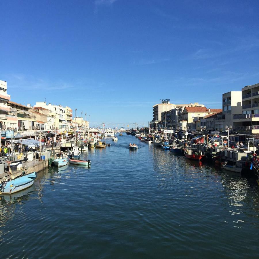 Meuble De Tourisme Classe, Climatisation, Pieds Dans L'Eau Palavas-les-Flots Luaran gambar